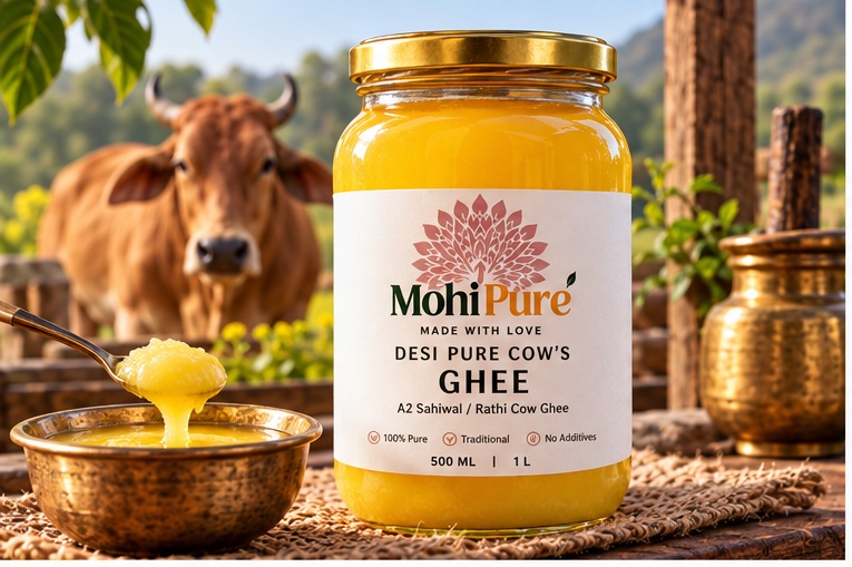 Mohi Pure A2 Sahiwal Rathi Cow Ghee