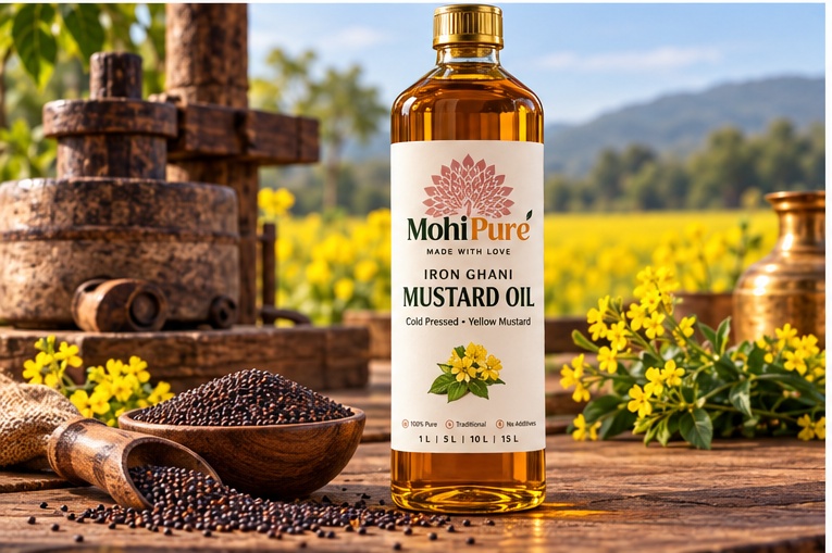 Mohi Pure Cold Pressed Mustard Oil